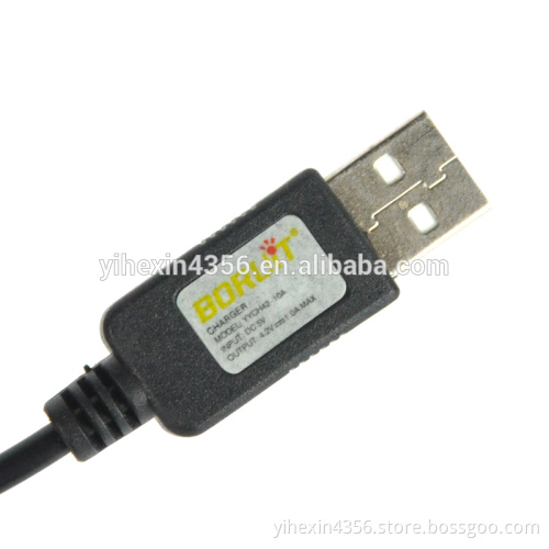 3.6v 4.2v USB Line / USB Cable for Headlamp